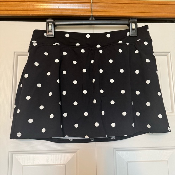 Lands’ End Polka Dot Swim Skirt - Picture 1 of 5